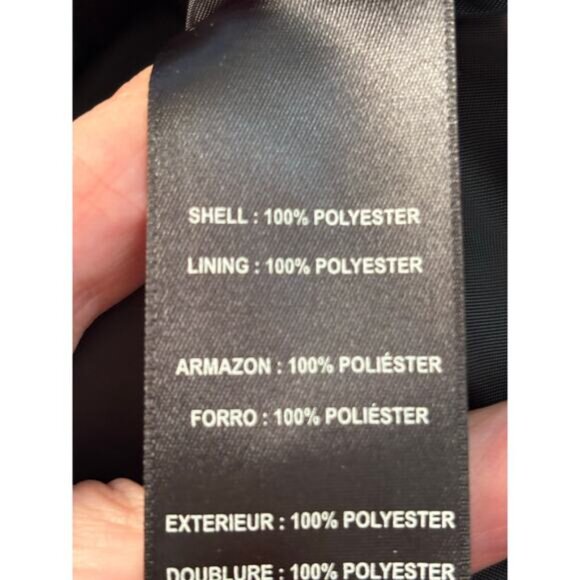 Joe's black floral bomber Jacket, large, NWT, colorful, effortless, sporty chic - Picture 5 of 6